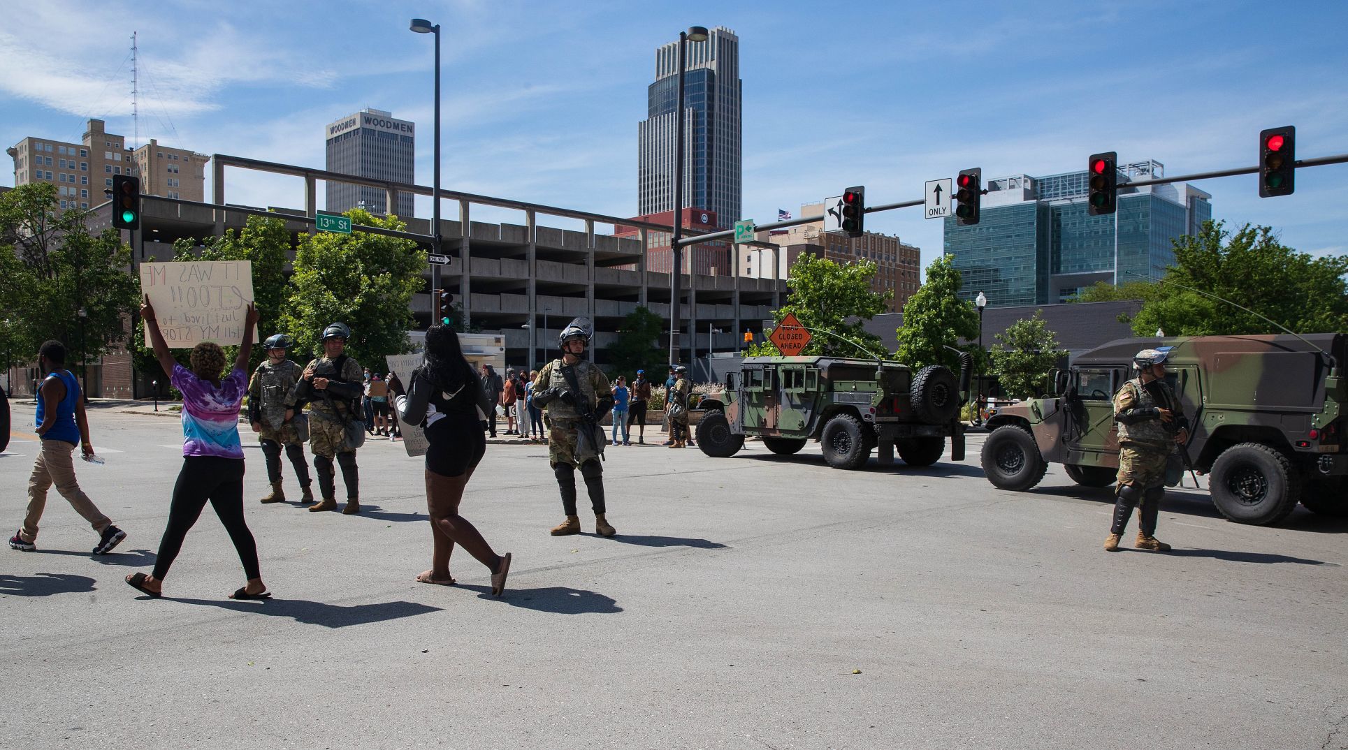 Protest Monday